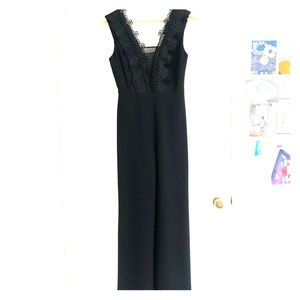 Maje Black Jumpsuit